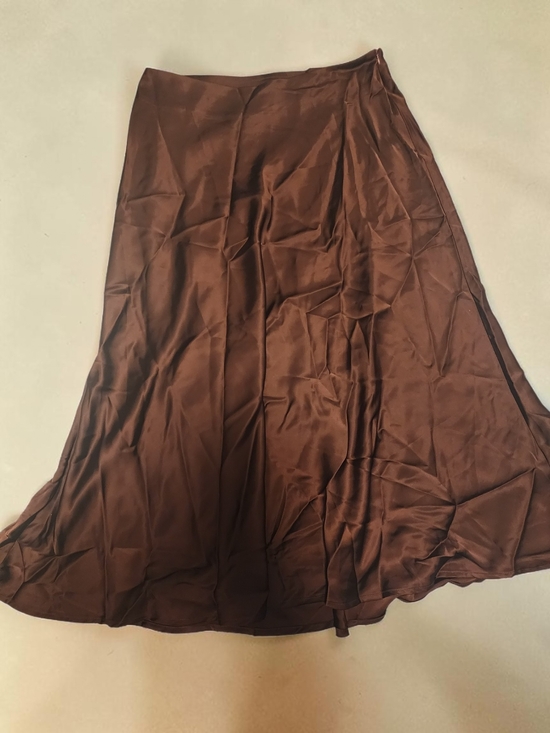 Cupshe Dresses & Skirts - Cupshe Brown Satin Maxi Skirt XL